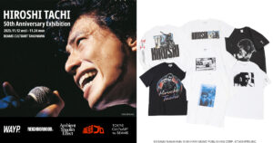 「ビームス カルチャート」が舘ひろしデビュー50周年を記念したポップアップを開催 「ネイバーフッド」とのコラボTシャツも – WWDJAPAN 「ビームス カルチャート」が舘ひろしデビュー50周年を記念したポップアップを開催 「ネイバーフッド」とのコラボTシャツも - WWDJAPAN