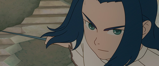 きりっとした表情のムゲン