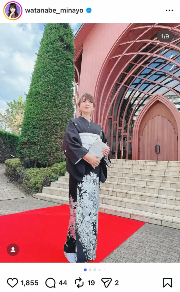 【記事全文】渡辺美奈代　息子たち＆夫と結婚式参列　フォーマル4Sに絶賛の嵐「美男美女」「うっとり」「誰もが羨む」 - スポニチ Sponichi Annex 芸能