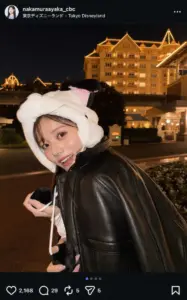 母親は大物女優！地方の美人新人アナがクリスマスTDLへ　ネット反響「可愛い」「素敵な笑顔」の声 - スポニチ Sponichi Annex 芸能