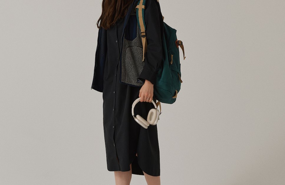 高身長のシャツワンピースコーデ。ボアのベストを重ねてIラインを強調！【FUDGE FRIEND おしゃれさんの毎日コーディネート vol.621｜RAN】 | FUDGE FRIEND | ファッション