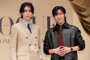 Snow Man・ラウール＆目黒蓮、「VOGUE THE ONES TO WATCH 2025」授賞記者会見に登場