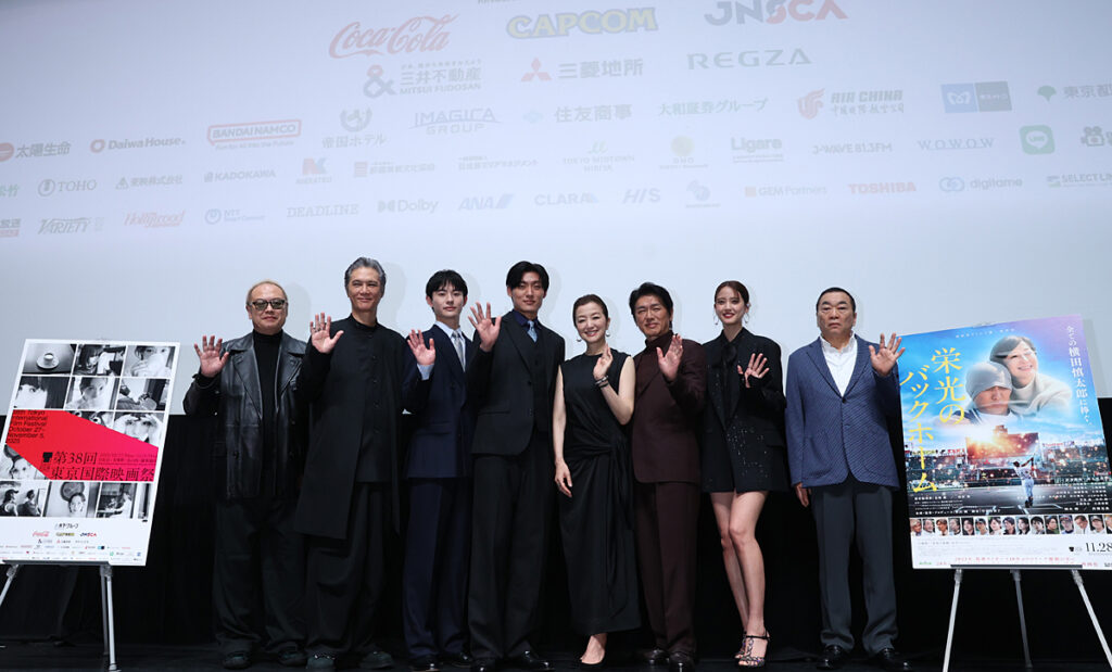 『栄光のバックホーム』第38回東京国際映画祭 ワールド・プレミア上映舞台挨拶 | CINEMA FACTORY