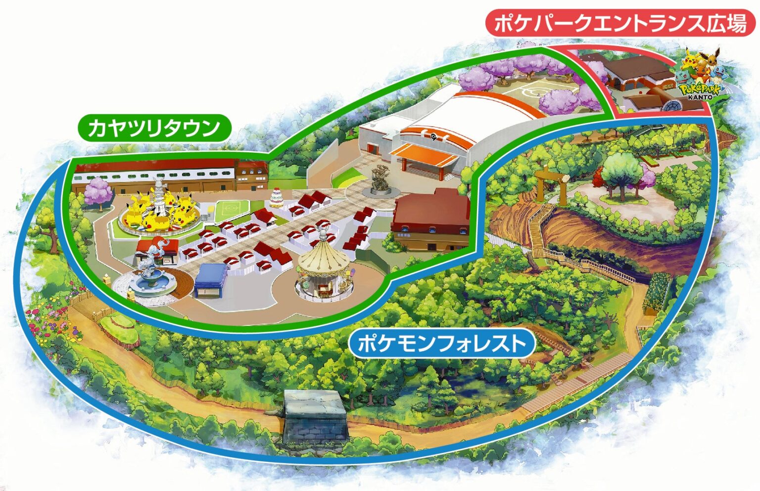 ポケモン初の屋外常設施設 『ポケパーク カントー』 が２０２６年２月５日（木）、よみうりランド園内に開業します！ | 株式会社よみうりランドのプレスリリース