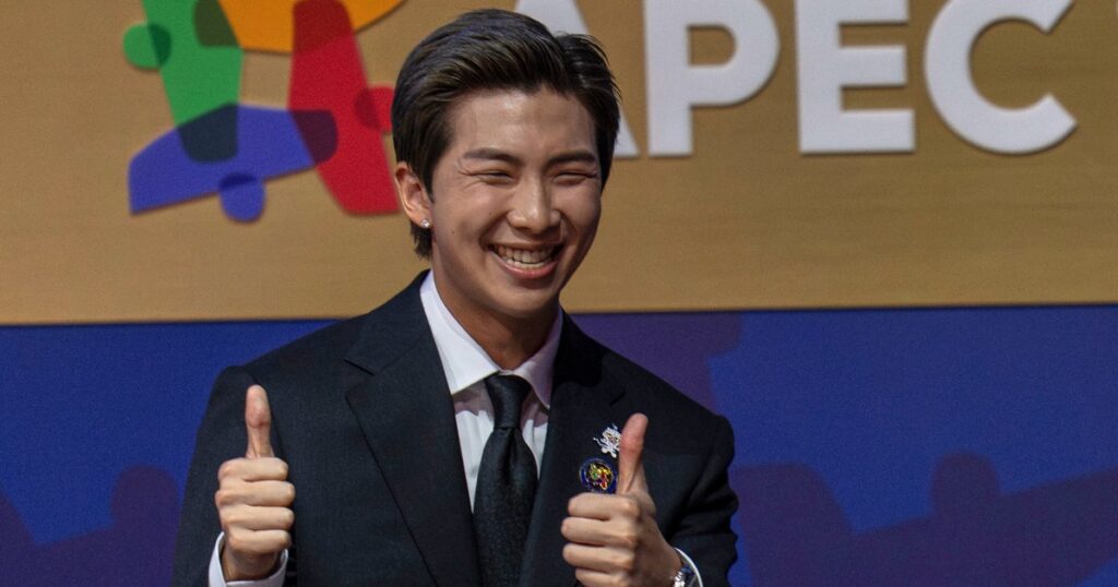 BTSのRMが考えるK-POP成功の理由とは。APECのCEOサミットで基調演説 | ハフポスト WORLD