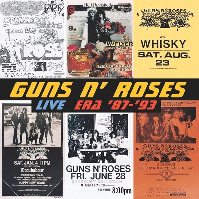 ガンズ・アンド・ローゼズ - ライヴ・エラ 87 - 93 (2枚組)(SHM-CD)