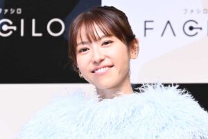 発表会に出席した若槻千夏【写真：ENCOUNT編集部】