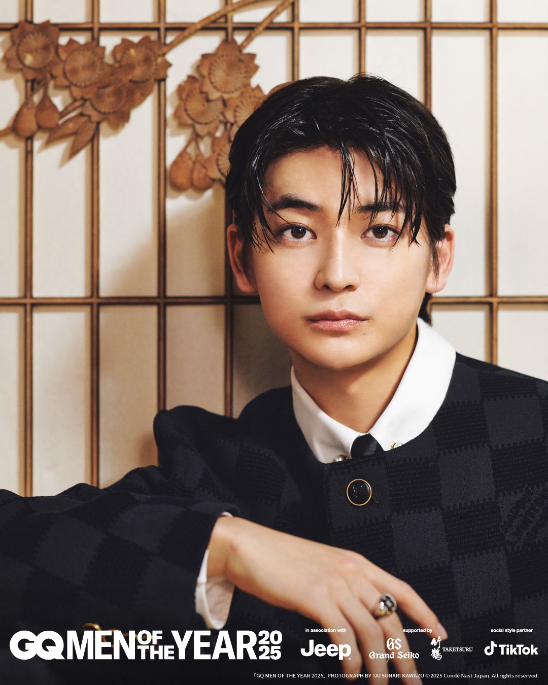 高橋文哉がブレイクスルー・アクター賞を受賞！──「GQ MEN OF THE YEAR 2025」