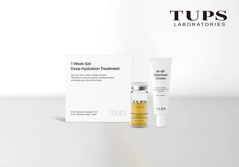 集中トライアルセット:TUPS Deep Hydration Treatment 1-Week Set