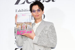 SUPER EIGHT大倉忠義、編集長就任で心境変化「取材態度を改めようと思います(笑)」 | ENCOUNT 記者会見&内覧会に出席したSUPER EIGHT・大倉忠義【写真:ENCOUNT編集部】