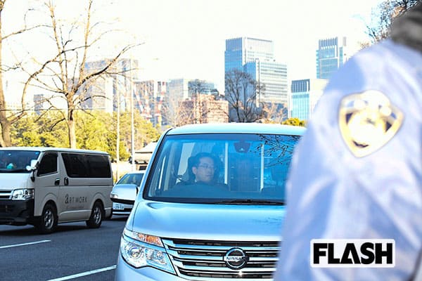 2019年2月2日、送検される新井