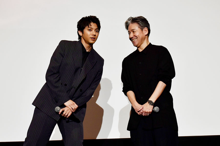 最後に永井監督は「山田くんはちゃんと感想を読むよね。書くと読まれますので、よろしくお願いします」と観客に呼びかけた（大阪市内・11月8日）