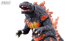 全身7カ所が可動！バーニングミレニアムゴジラが手のひらサイズで『ゴジラ』の世界観が楽しめるフィギュアシリーズ「ゴジバースト」に参戦！ - 電撃ホビーウェブ