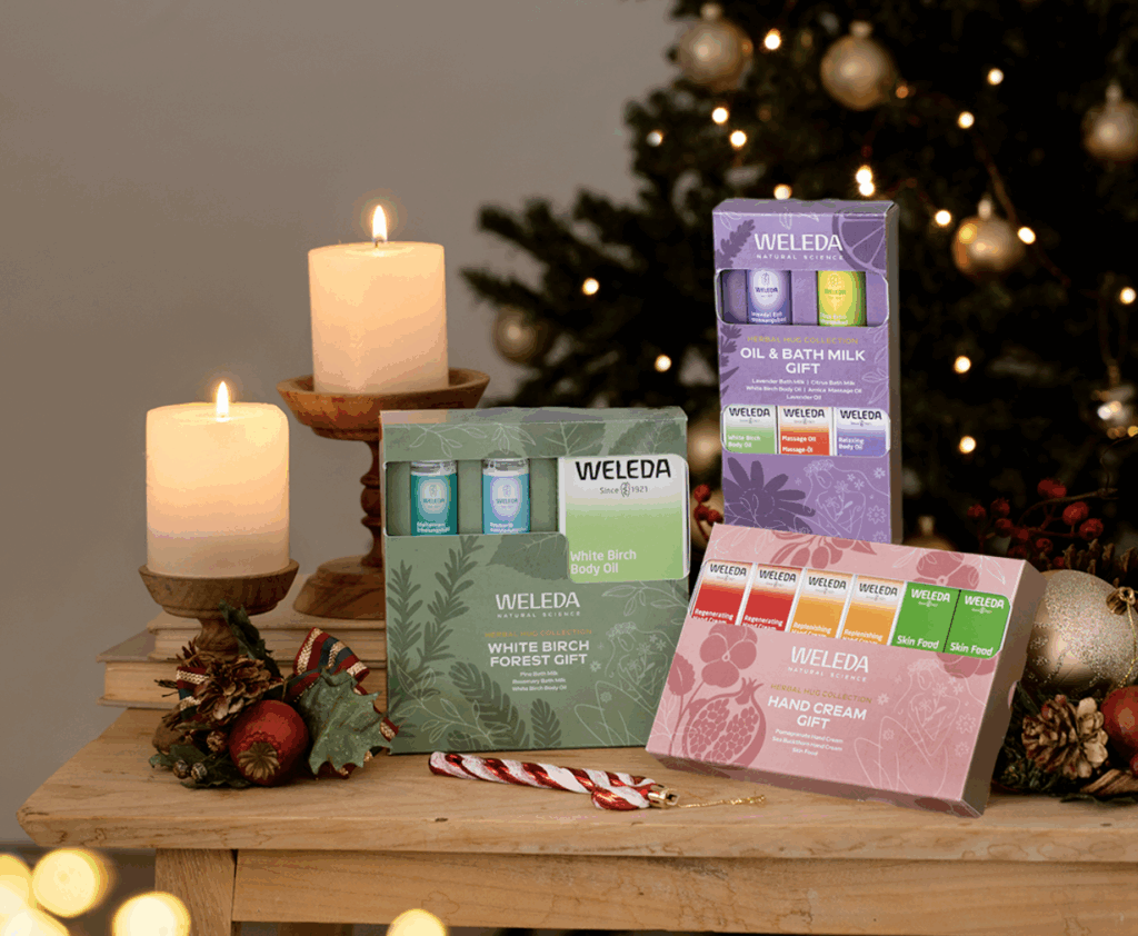 オーガニックコスメ「ヴェレダ」より3種のクリスマスコフレ"WELEDA HERBAL HUG COLLECTION"が10月31日より発売開始。 | 美ST ONLINE