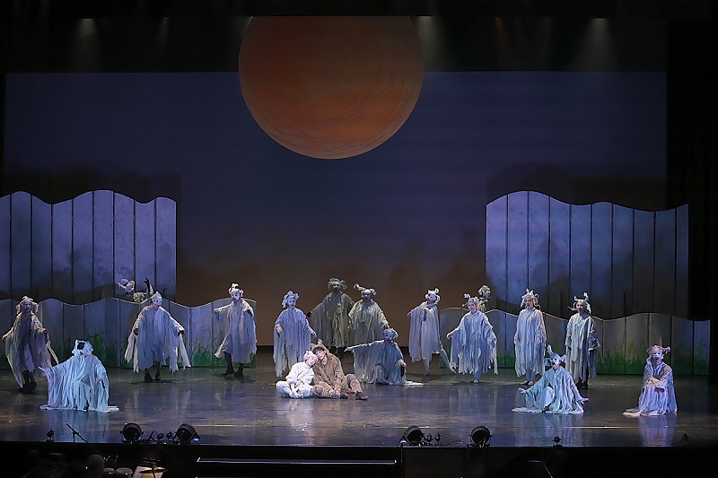 音楽劇『あらしのよるに』過去公演より（撮影：青木司）