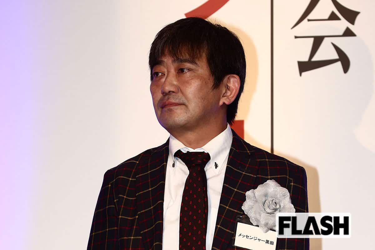 2023年、NHK連続テレビ小説『ブギウギ』で共演した際、女優・趣里に『すぐに近づいてくる男はやめとけ！』とアドバイスを送ったというお笑い芸人・メッセンジャーの黒田有