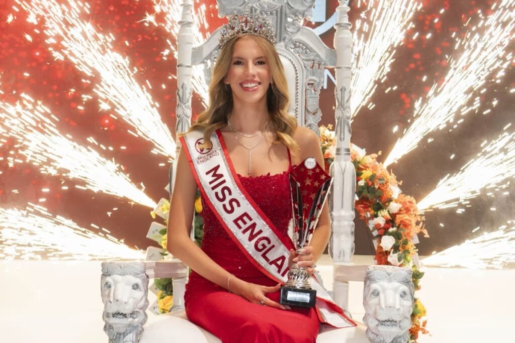 グレース・リチャードソンさん（20）。11月21日にミス・イングランド2025に選ばれた