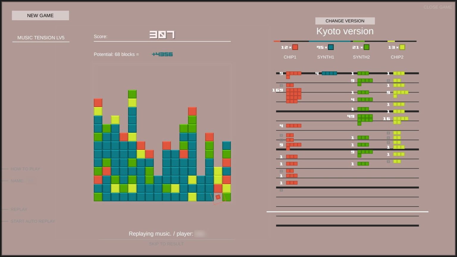 “音楽とパズル融合”無料ゲーム『Same Game, Different Music』初の大型アプデ。『FF』『ポケモン』などに携わった音楽プログラマーが手がける作品に、「別バージョン」実装 - AUTOMATON