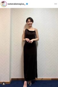 元フジアナ渡邊渚、ユニクロ使った私服コーデ　雰囲気変わって...「最近前髪あげたり、センター分けしたり」: J-CAST ニュース