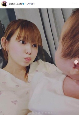 中川翔子さんのインスタグラム（＠shoko55mmts）より
