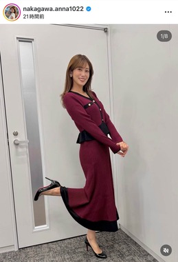 中川安奈さんのインスタグラム（＠nakagawa.anna1022）より