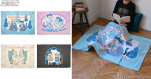 映画『鬼太郎誕生 ゲゲゲの謎』化け猫の姿の鬼太郎の父や水木たちを絵描き・絵本作家の石黒亜矢子さんが描き下ろしたビッグブランケット4種がキャラアニにて予約受付中！ | 電撃ホビーウェブ