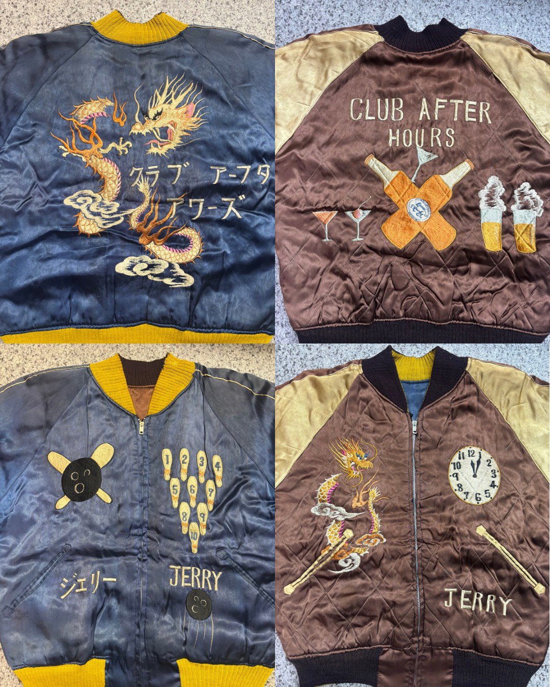 1950s Special souvenir jacket big size