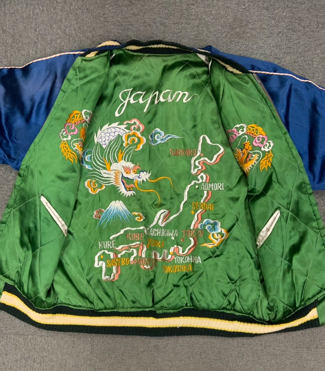 1950s Peacock souvenir jacket