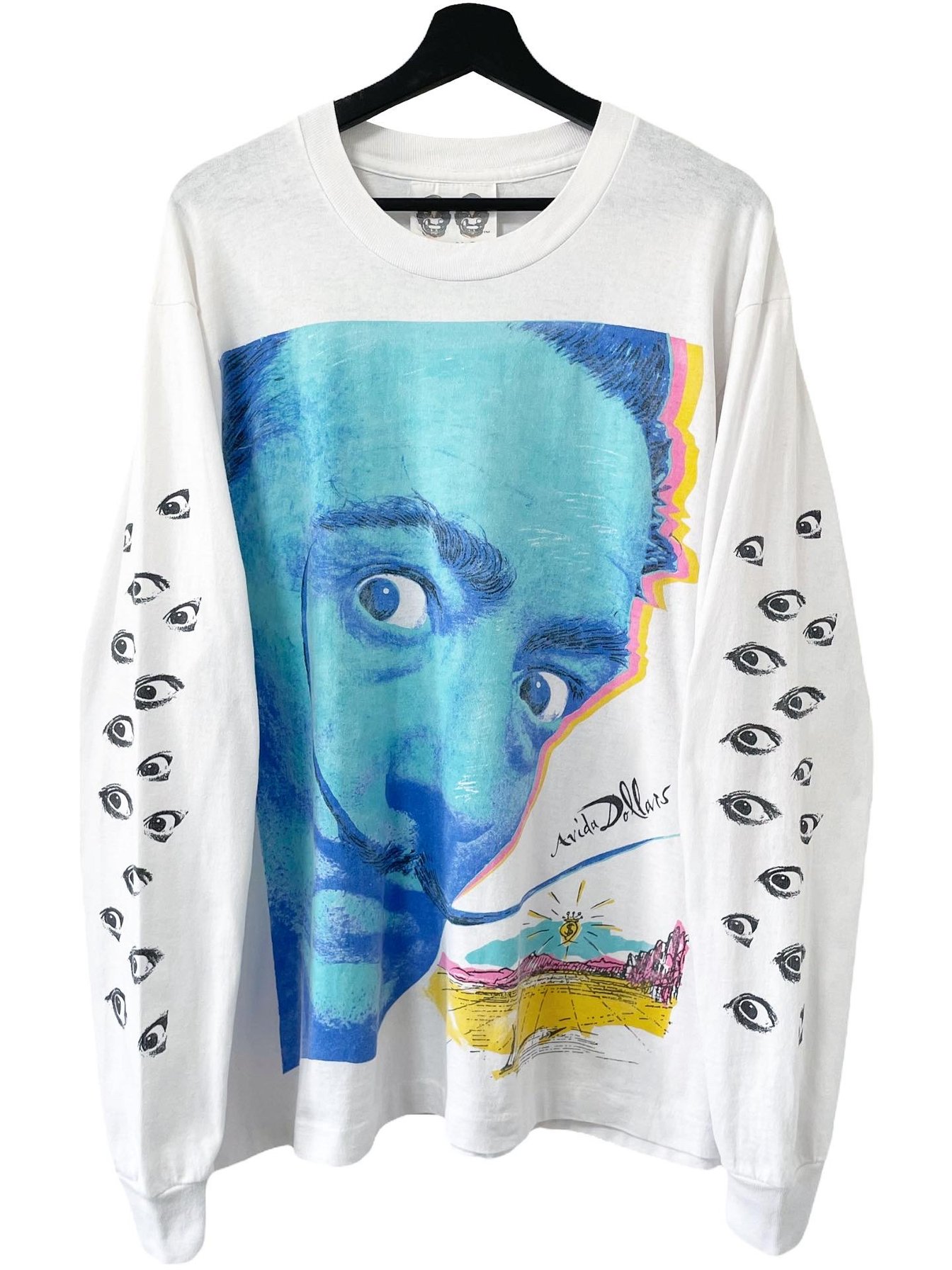 1980s Clones "Salvador Dali" long sleeve Tshirt