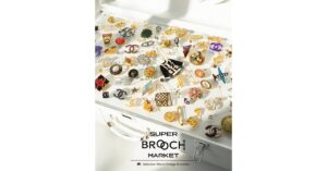 スーパー エー マーケットが東京・京都でブローチの即売イベントを開催　限定アイテムも