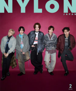 KEY TO LIT、『NYLON JAPAN』でファッション誌初表紙＆12ページ特集　“SOFT PUNK”テーマに存在感放つ