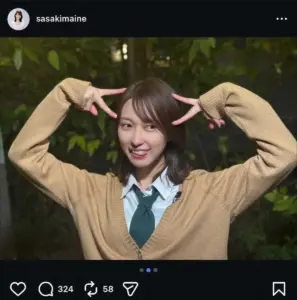 TBS佐々木舞音アナ「何年ぶり…」　制服コスプレ姿にネット大興奮！「違和感無くてヤバい」「可愛すぎ」 - スポニチ Sponichi Annex 芸能