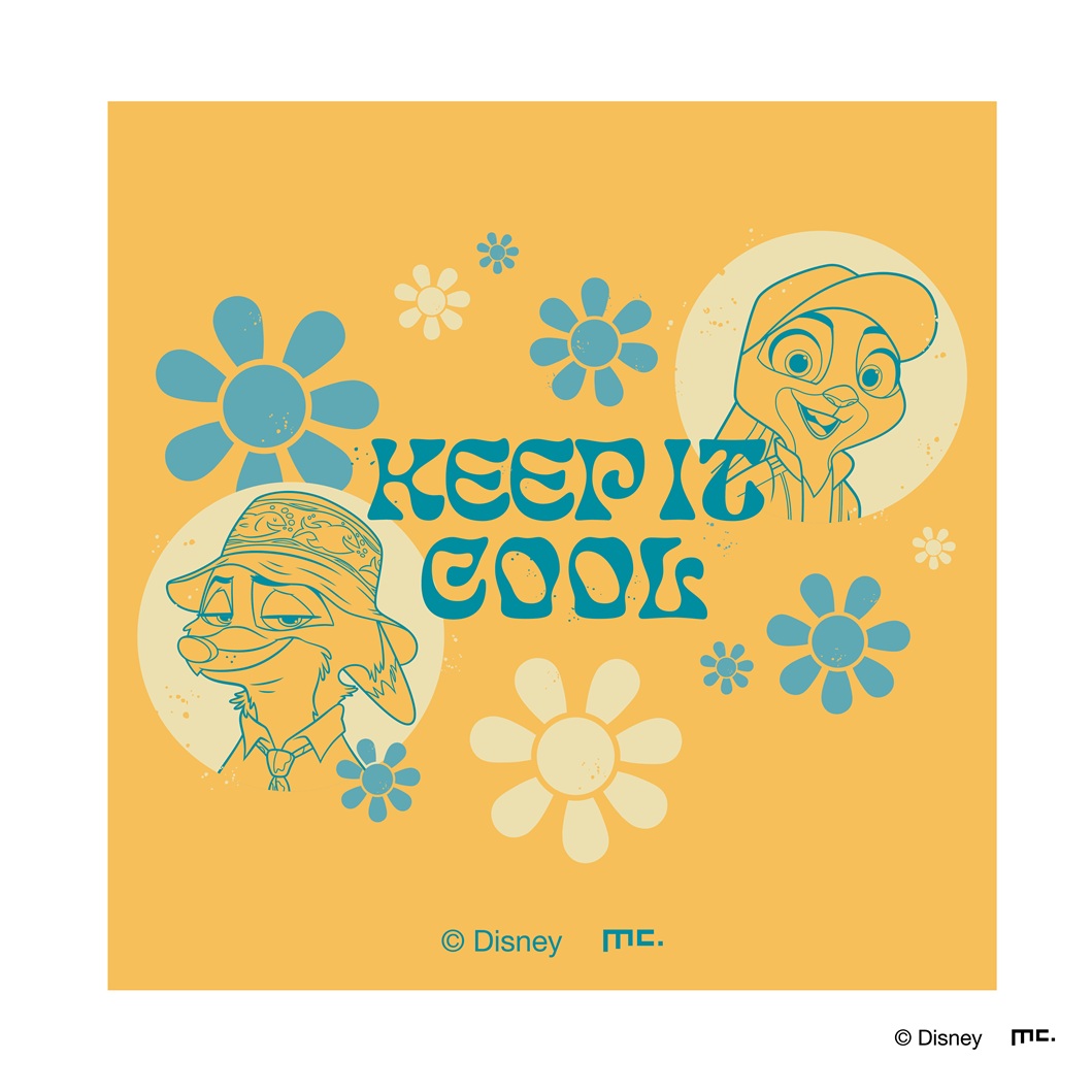 スクエアステッカー KEEP IT COOL