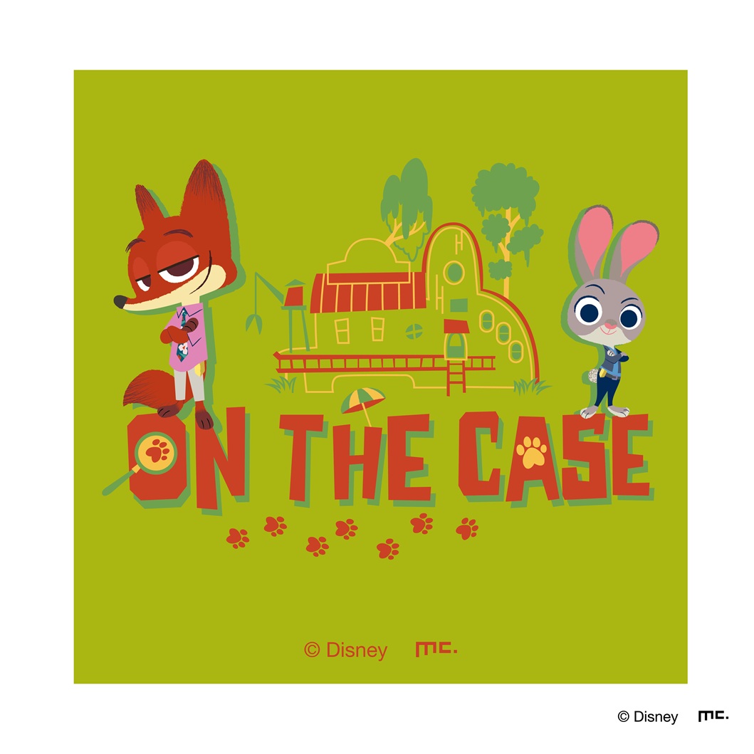 スクエアステッカー ON THE CASE