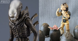 映画『エイリアン』がリアルな造形を追求したカプセルフィギュア「SR＋」に登場！エイリアンやリプリー、ケイン＆フェイスハガーなどがラインナップ！ - 電撃ホビーウェブ