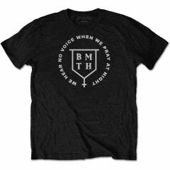 【予約商品】BRING ME THE HORIZON バンドTシャツ ユニセックス: No Voice (Black)