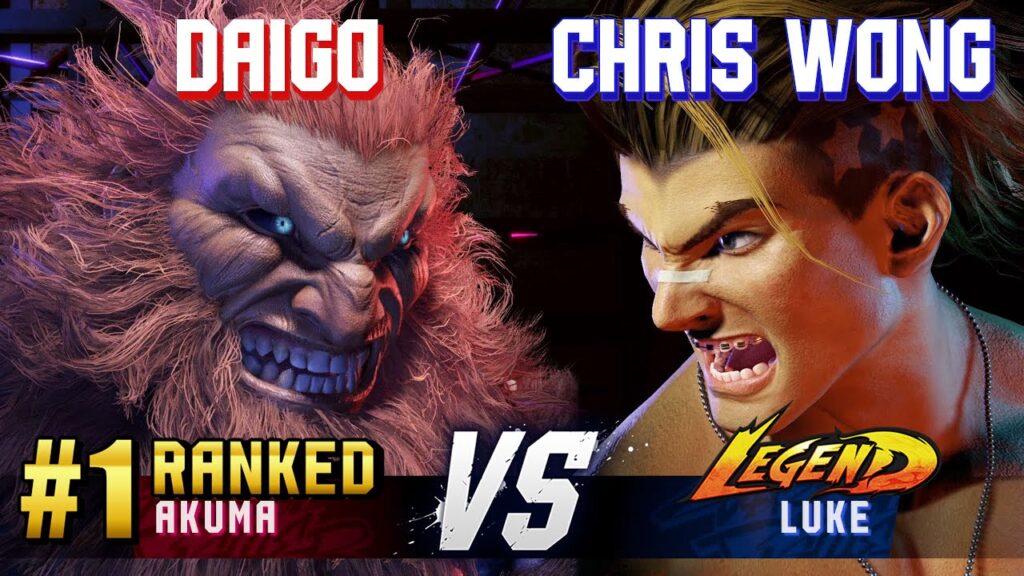 SF6 ▰ DAIGO (#1 Ranked Akuma) vs CHRIS WONG (Luke) ▰ High Level Gameplay