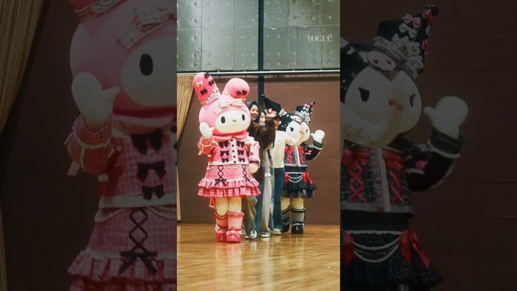 #LE_SSERAFIM 東京ドーム公演前日のマイメロディ&クロミとのリハーサルの様子✨#ONTOURWITH #VogueJapan #LE_SSERAFIM 東京ドーム公演前日のマイメロディ&クロミとのリハーサルの様子✨#ONTOURWITH #VogueJapan