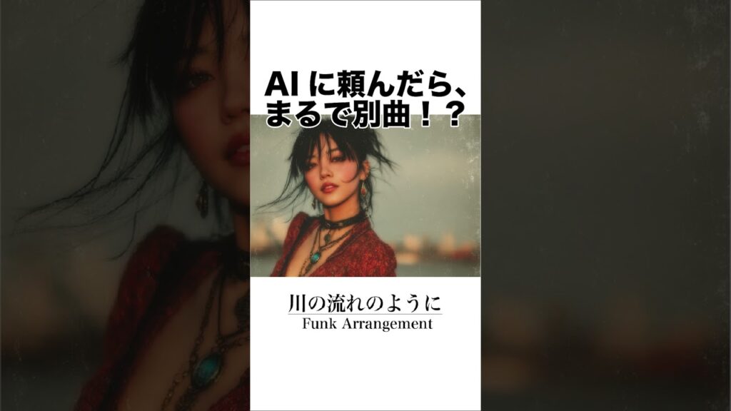 ショート動画【FUNK大胆アレンジ】川の流れのように / 美空ひばり|AIが昭和最後の名曲をアレンジ🎵まるで別曲 ショート動画【FUNK大胆アレンジ】川の流れのように / 美空ひばり|AIが昭和最後の名曲をアレンジ🎵まるで別曲