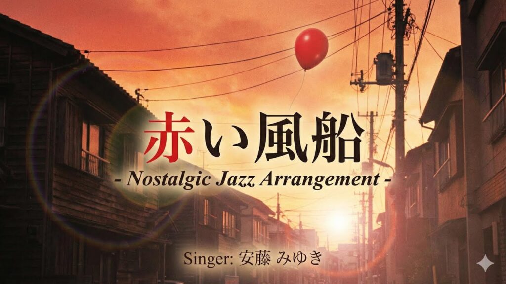 【ジャズカバー（ジャズアレンジ）】「赤い風船」(浅田美代子) | 筒美京平の名曲を都会的でスモーキーな夜の装いに