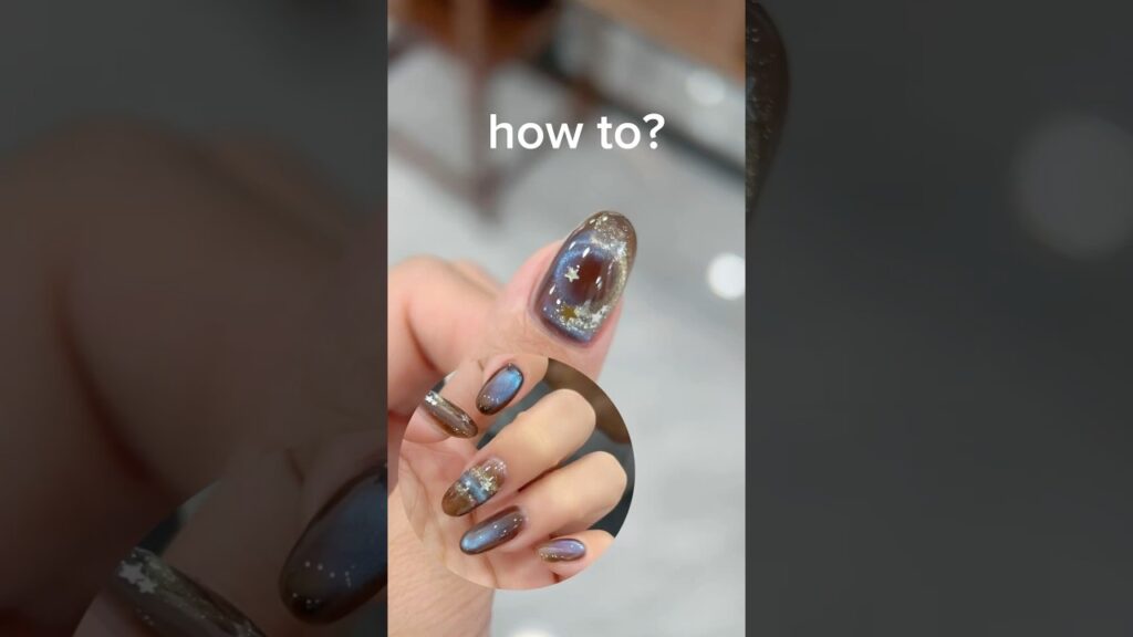 #マグネットネイル #ブルーネイル #セルフネイル ＃ネイルデザイン#ネイル #ネイル初心者 #ネイルアート #nails #nailart ＃ビー玉ネイル＃大人ネイル＃うるうるネイル＃ネイルケア