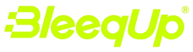 BleeqUpブランドロゴ。