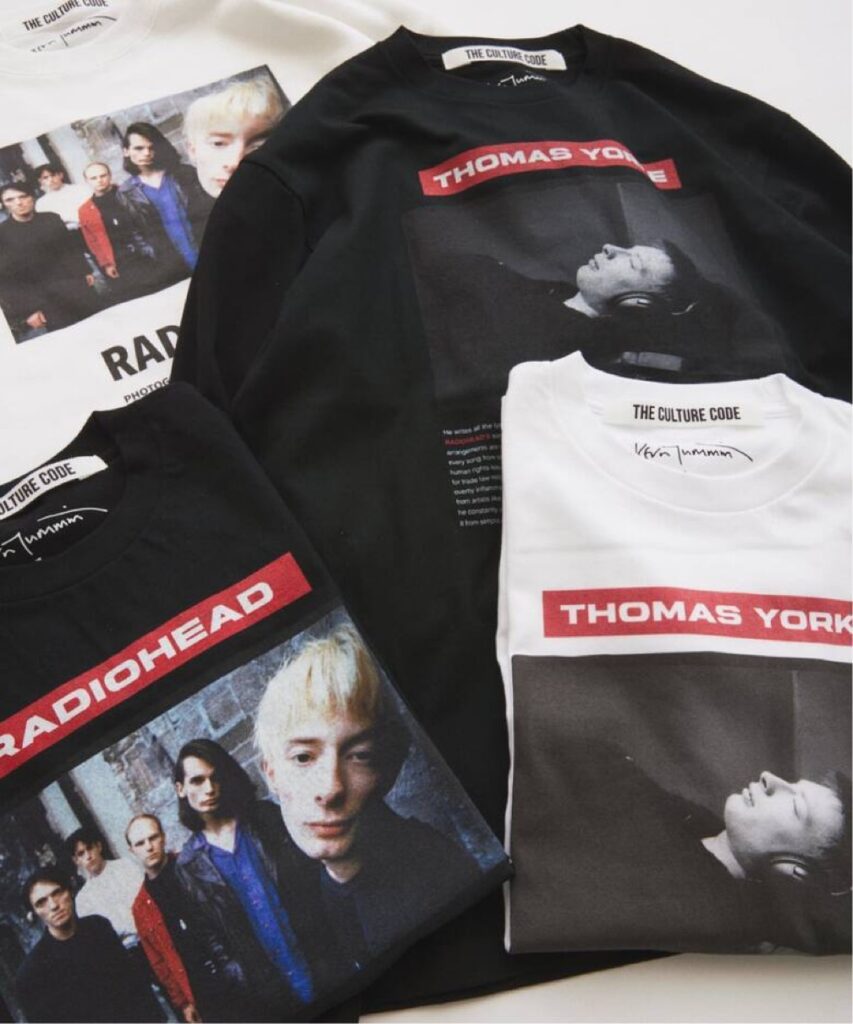 JOURNAL STANDARD relume x THE CULTURE CODE 26SS “RADIOHEAD” by Kevin Cumminsの国内先行予約が開始 ［26070465000910 / 26071465000710 / 26070465001010］