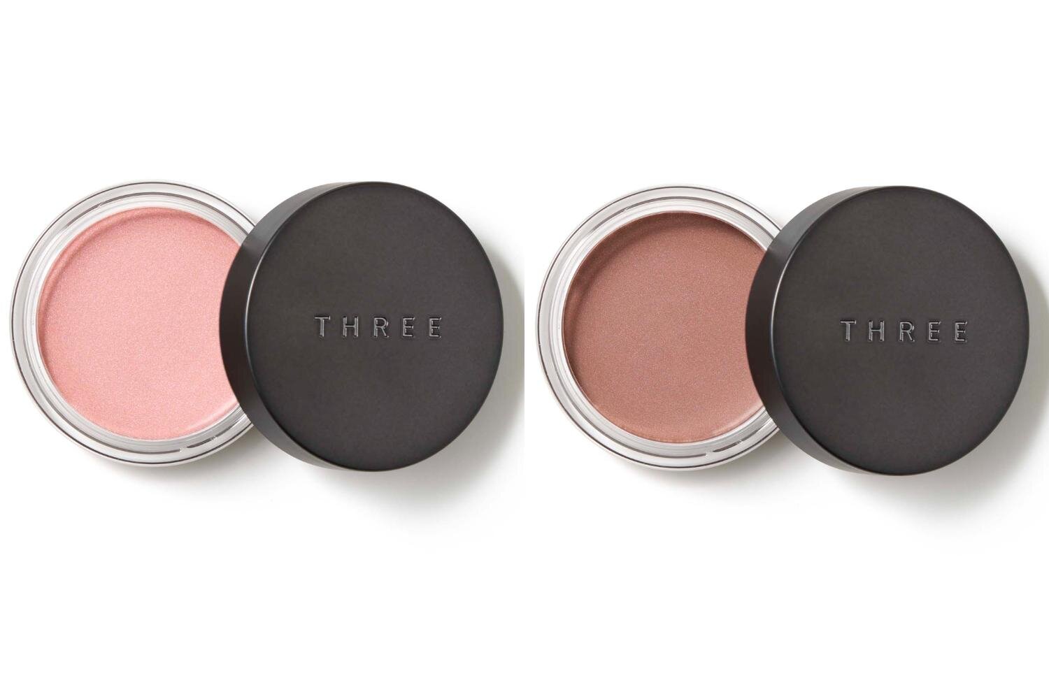 (左から)THREE グラムトーンカラーカスタード 09,10 各3,300円＜新色＞