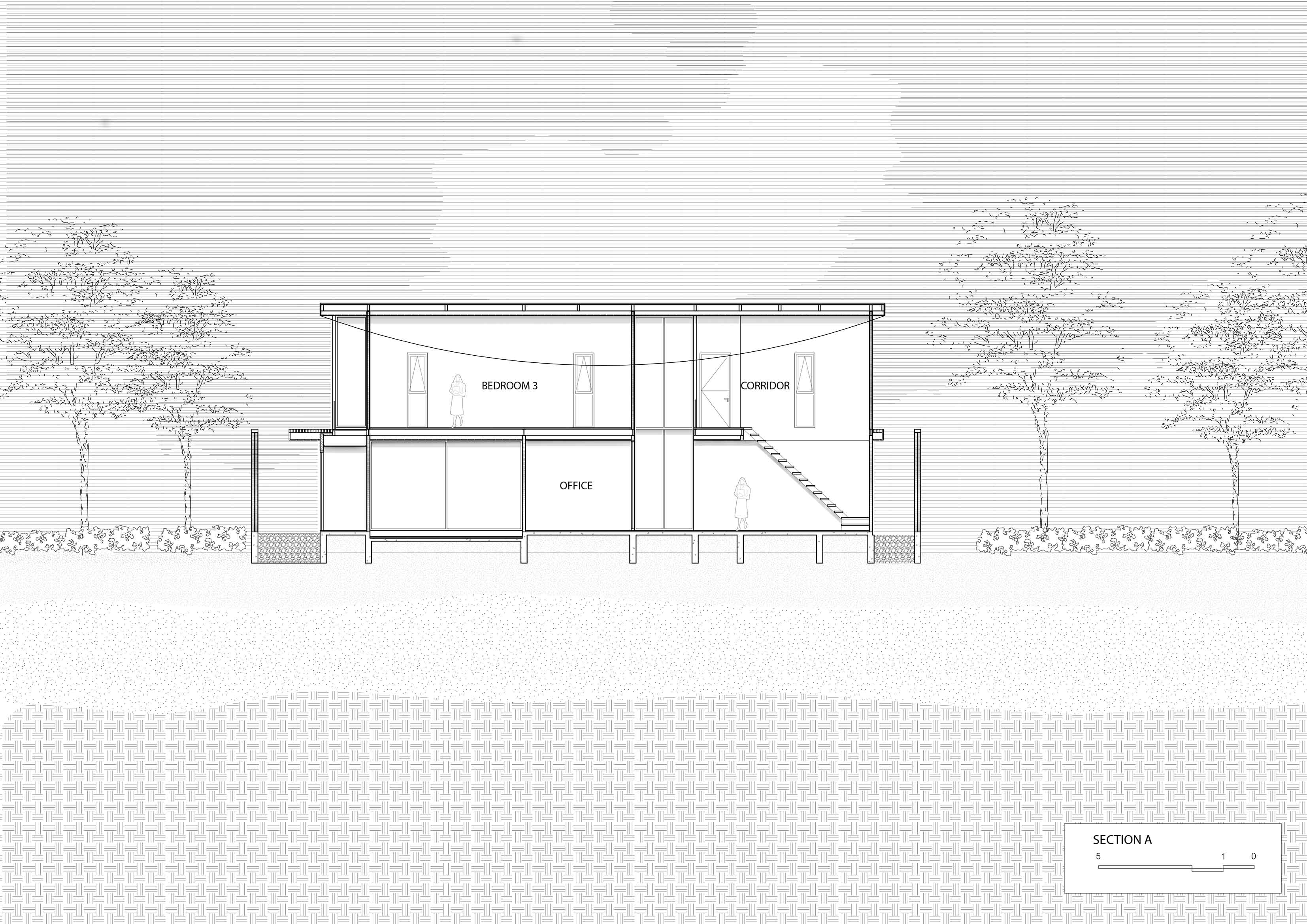 〈テラリウムハウス(Terrarium House)〉Unknown Surface Studio