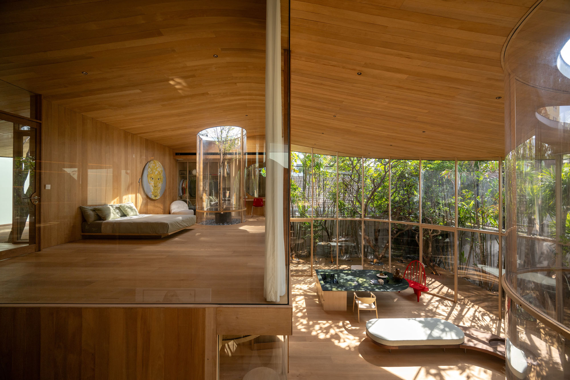 〈テラリウムハウス(Terrarium House)〉Unknown Surface Studio