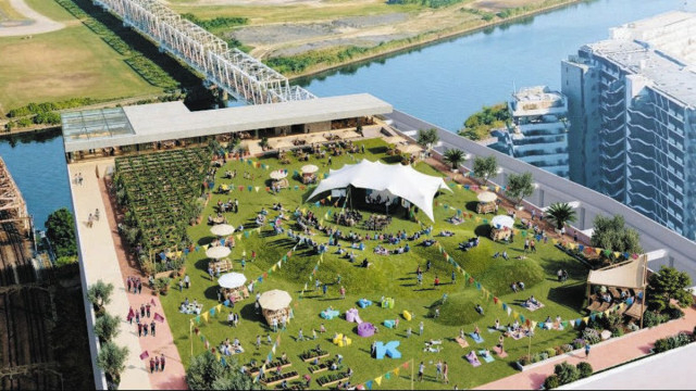 新たなエンタメを世界へ　京急川崎駅前に新アリーナ 30年10月開業　DeNA、味の素・三菱化工機と協定