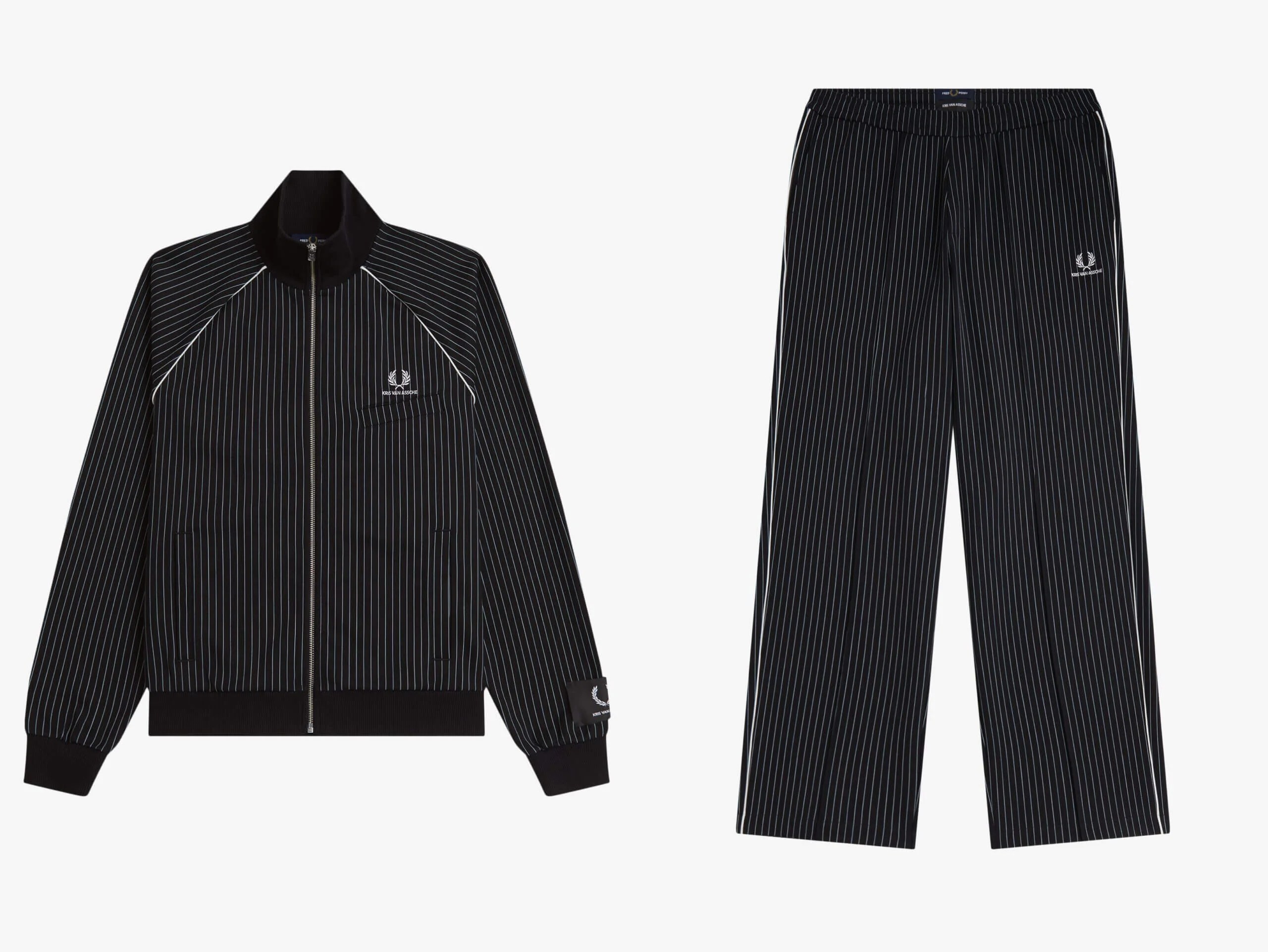 Pinstripe Track Jacket Pinstripe Track Pant