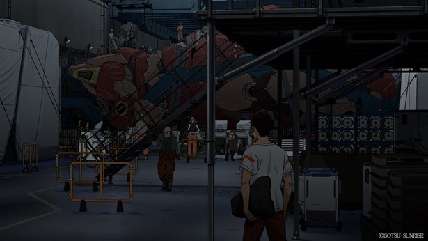 マフティーの主力であるMS、メッサー。ゲリラ戦を得意とする