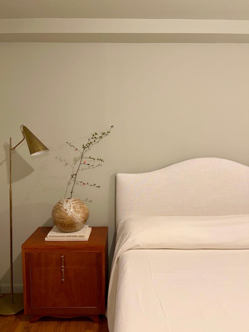 広い部屋は、カラードレンチングには向かない。